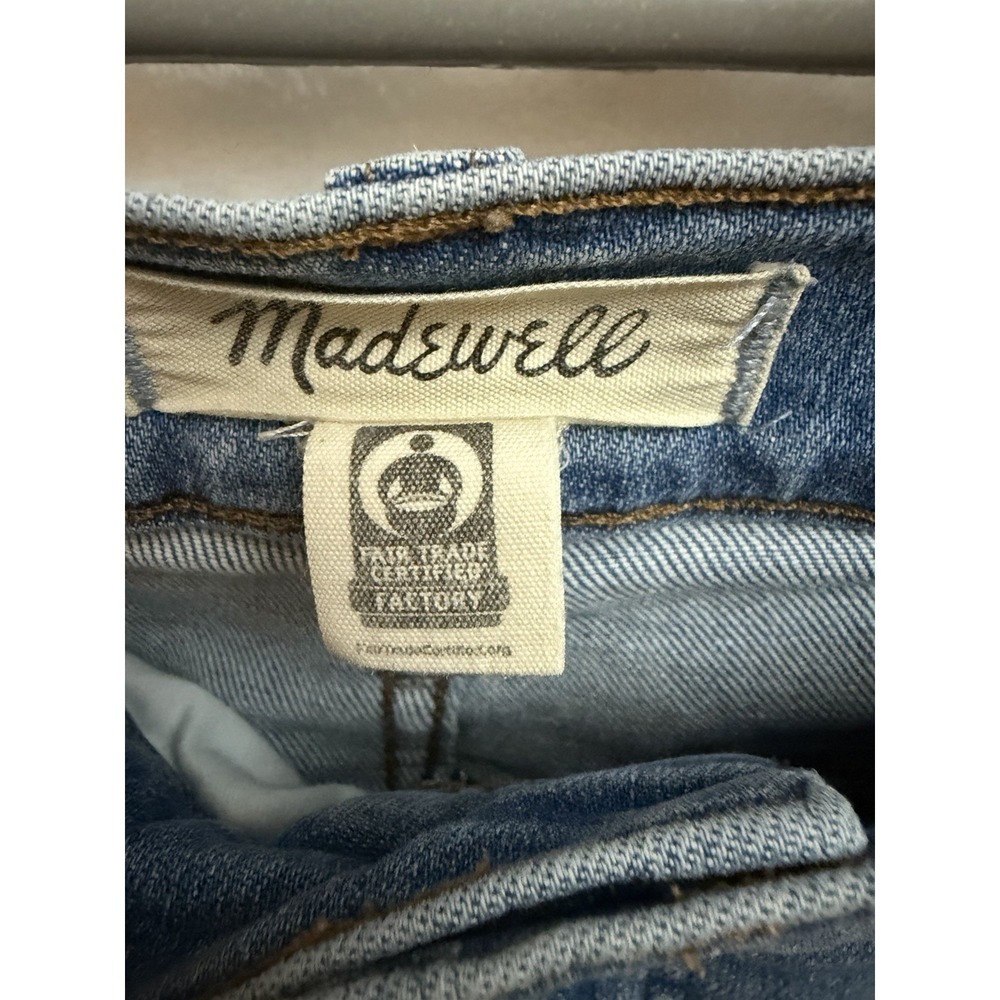 Madewell Women's Mid-Rise Kick Out Jeans Women's‎ 30 Bootcut Medium Wash - Picture 2 of 11